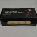 36.3"*15.8" Body Red Light Therapy Mat, Eligible Red Light Therapy Blanket, 325pcs 2in1 LEDs(660nm& 850nm), Premium Leather, Adjustable Timer & Intensity