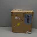 Motion Outdoor Pendant Light Fixtures Dusk to Dawn Exterior Ceiling Hanging Lantern for Porch, Modern Black Outside Chandelier Light with Crack Glass for Front Door Porch Gazebo Foyer Entryway