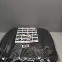 JOJOBAY 2pack Leather Car Seat Cover,Bottom Seat Covers for Cars,Front Seat Protector,Fit for 95% of Vehicles - Padded,Anti-Slip,Premium Leather(2 PCS,Black)