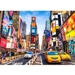 Jigsaw Puzzle - 1000 Piece Jigsaw Puzzles for Adults, Family Game - New York City - 27 x 20 Inches - Challenging Family Activity Perfect for Game Nights, Ideal for Her Him