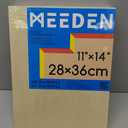 MEEDEN Unfinished Wood Canvas Board:5x7 8x8 11x14 Canvas Panel Pack of 6