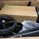 Aojin Knee Scooter for Adults for Foot Injuries, Storage Bag, 8'' Wheels, Black
