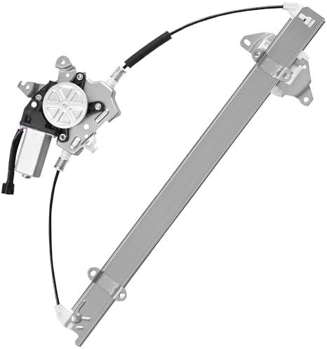 XIMAKA Front Driver Side Power Window Regulator with Motor (2 Pins) Fit for 2005-2015 Nissan Frontier Xterra, 2005-2010 Pathfinder, 2009-2010 Suzuki Equator, 741-348