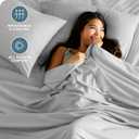 Bare Home Twin XL Sheet Set - 1800 Ultra-Soft Microfiber Twin Extra Long Bed Sheets - Double Brushed - Deep Pockets - Easy Fit - 3 Piece Set - Bedding Sheets & Pillowcases (Twin XL, Cloud Grey)