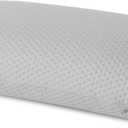 Amazon Basics Camping Pillow, Memory Foam Travel Pillow with Washable Cover