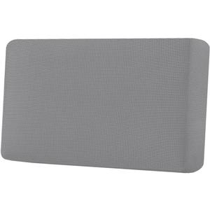 H.VERSAILTEX Super Stretch Individual Seat Cushion Covers Sofa Covers Couch Cushion Covers Slipcover Sets Thick Jacquard Textured Twill Fabric (1 Piece Loveseat Cushion Cover, Dove) (1 Cushion Loveseat)