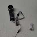 Portable Handheld Turbo Fan, 5 Gear Wind, Battery Operated, Up to 12 Working Hours, 3 IN 1 Hand Fans with Air Turbo Tech Cooling Fan for Outdoor Activities, Travel, Beach (Black)