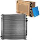PHILTOP CU2170 Engine Coolant Aluminum Radiator for 1998-2003 F-150 5.4L, 1999-2004 F-250 Super Duty 5.4L, 1999-2004 F-350 Super Duty 5.4L, 2000-2005 Excursion 5.4L, 1998-1999 F-250 5.4L