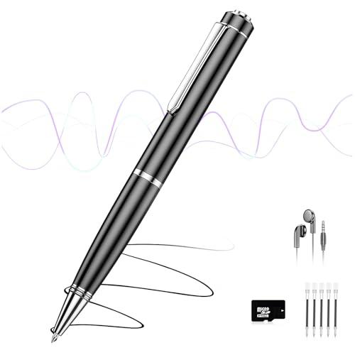 72GB Digital Voice Recorder, Audio Recorder with 25H Battery Life, Playback & Voice Activation Recording Device, Voice Activated Recorder with AI Noise Reduction for Lectures/Meetings/Interviews