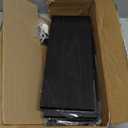 BAYKA Wall Mounted Floating Shelves, Wood Floating Wall Shelf for Books & Decor, Small Space-Saving Display & OrganizerBlackSet of 4 (16-inch Mixed)