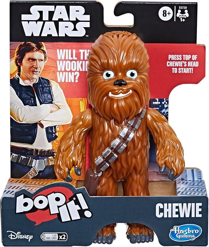 Brand NEW Star Wars Chewie BOP IT ! Hasbro Gaming Disney Toy Figure