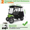10L0L 2/4 Passenger Golf Cart Enclosure for Yamaha G29 Drive/Drive 2