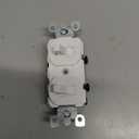 Leviton 15 Amp, 120/277 Volt, Duplex Style Single-Pole/Single-Pole Combination Switch, 5224-2W, White