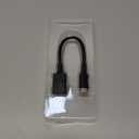 Philips USB C Male to USB A Female Adapter, 15W 6 inch Type A, 3.0 Adapter Port, Compatible with MacBook Pro/Air, iPhone 16 Pro/Max, Samsung Galaxy S24/S23/S22, 5 Gbps Transfer Speed, Black, SWU7113A/27