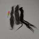 24 Inch 3 In 1 Dreadlock Extensions Sets, 30 Strands Mixed Chocolate Brown Synthetic SE Dreads Extensions, 100% Handmade Soft Single Ended Curly Boho Wavy Dreads for Girls (8#)