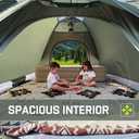 Happy Travel 1-2 Person Camping Tent, Instant Easy Pop Up Tents for Camping,Automatic Waterproof Family Camping Tent, Easy Set Up Tent,Portable Windproof Dome Tent for Camping Hiking & Traveling