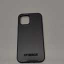 OtterBox iPhone 12 & iPhone 12 Pro Symmetry Series Case - Black, Ultra-Sleek, Wireless Charging Compatible, Raised Edges Protect Camera & Screen