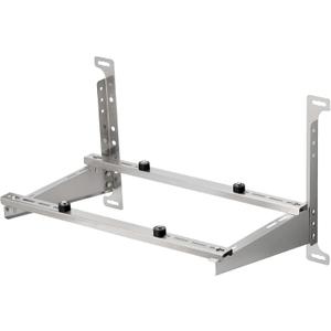 TURBRO Wall Mount Stand for Mini Split Ductless Air Conditioner Heat Pump System, Sturdy Stainless Steel Bracket w/Dual Cross-Bars, Support Condenser up to 550 lbs (7,000 - 24,000 BTU)