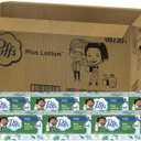 Puffs Plus Lotion Facial Tissues, 8 Family Boxes, 124 Facial Tissues per Box, Allergies and Colds