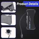 980139070 Front Brake Pads Set Compatible with Mase-rati Ghibli S Q4 2014-2022, Mase-rati GranTurismo S 2008-2018, Mase-rati Quattroporte S/Sport GT 2007-2022 OE#980156013 (Front Brake Pads)