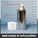 Angoily Flexible Red Spray can Straw with Adjustable Nozzle Extension for Precise Aerosol Spray Application in Home and Garden Extra Long Reusable can Straw Accessory