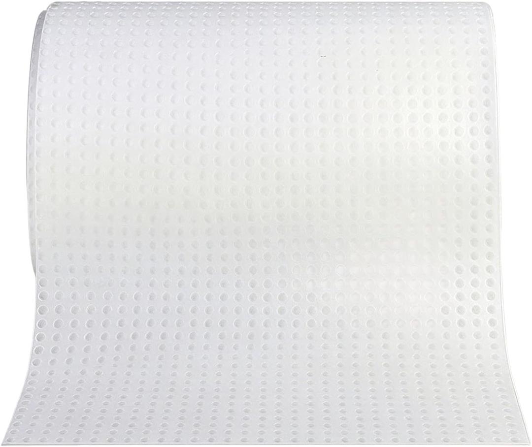 Dimple Drainage Matting 2.6' X 50' High-Density Polyethylene Foundation Drainage Underlayment, Protect Vapor Barriers for Crawl Space and Basements
