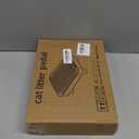 Self-Cleaning Litter Box Step  Removable Top, Waterproof & Non-Slip Kitty Litter Catcher Tray, Anti-Tracking Cat Litter Box Mat for Easy Cleaning and Floor Protection