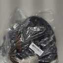 BARKLESS Dog Muzzle for Short Snout, Soft English Bulldog Muzzle for Biting, Chewing, Licking, Flat-Faced Bulldog Mouth Guard for Aggressive Dogs Grooming Walking, Allows Drinking (XL (Head Cir: 20"-22.5"), Black)