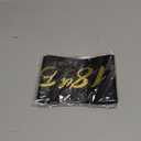 It's My 18th Birthday Sash, Black Gold Birthday Sash for 18th Bday Party Supplies, Gifts for Girl or Boy Bday Party Favors