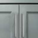 10 Pack 5 Inch Hole Center Polished Chrome Cabinet pulls Heavy Duty Solid Hardware for bathrooms Dressing Tables cabinets and Kitchen cabinets.