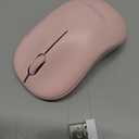 TECKNET Wireless Mouse for Laptop, 2.4G Silent Computer Mouse Quiet Click with 5 DPI Levels,Contoured Grip,Small Portable 30 Months Battery Cordless Mice for PC, Chromebook, Mac - Pink