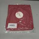 ANRABESS Women's V Neck T Shirts Slim Fitted Long Sleeve Tops Basic Tees XS