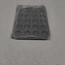 Kingrol 24-Cup Nonstick Mini Cupcake & Muffin Pans, Carbon Steel Baking Pans, Cake Moulds - 2 Pack