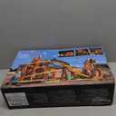 Western Roller Coaster Building Set, Rollercoaster Building Toy with Mine Train, Lifting Chain Drive, Carriage, 1270PCS Mining Coaster Model Playset Gift for Adults Teens Kids Boys Girls 10-12+