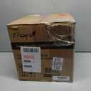 Elama Fine Marble 16 Piece Stoneware Dinnerware Set in Black and White