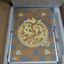 Yellow Mountain Imports Champion-Size Chinese Mahjong Set -146 Large Melamine Tiles, Dice, Wind Indicator & Aluminum Case - No Numbers or Letters - Chinese Style Gameplay Only
