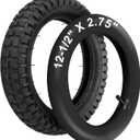 LotFancy 12.5x2.75 (12-1/2x2.75) Tire & Inner Tube Set for Razor MX350 MX400 Dirt Rocket, X-Treme X-560 - Heavy Duty Scooter Tire Tube for Mini Pocket Bikes