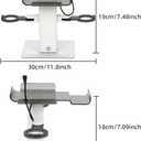 Charging Dock for MetaQuest 3S, Vertical Charging Stand, Compatible for Quest 3S/Quest 3/Quest 2 VR Controller Holder (White)