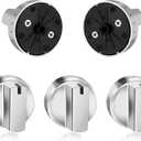 WB03X24818 Compatible for GE Stove Knobs Replacement/GE Gas Stove Knobs Replacement 5packs,PS11729081 AP5989029
