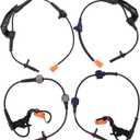 MOTOKU Front Rear ABS Wheel Speed Sensors Set for Honda CR-V 2.4L 2002-2006 Left Driver and Right Passenger Side