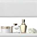 Premium Ceramic Bathroom Tray  Sleek Non-Slip Organizer for Shower, Countertop, Vanity | 9.25x3.66inch | Easy-Clean, Corrosion-Resistant