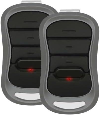 2-Pack Replacement for Genie Garage Door Opener Remote, G3T-R G3T-A G3T-BX, Auto-Seek Easy to Pair, Rolling Code & FCC Certified, 3-Year Warranty