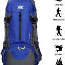 Esup 50L Hiking Backpack Men Camping Backpack with rain cover 45l+5l Lightweight Backpacking Backpack Travel Backpack
