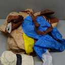 Inflatable Horse Costume, Funny Cowboy Riding Horse Suit, Blow up Costumes for Halloween, Christmas, Theme Parties (Brown 120-150cm)