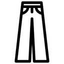 Wide Leg Trouser, XL, White