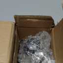 GalDal Matte Black Ceramic Square Hand Soap & Lotion Dispenser for Bathroom, Dish Soap Dispenser for Kitchen - 14oz