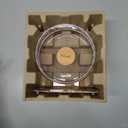 Niteangel Super-Silent Hamster Exercise Wheels: - Quiet Spinner Hamster Running Wheels with Adjustable Stand for Hamsters Gerbils Mice Or Other Small Animals (S, Transparent)