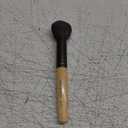 jane iredale Cheek Brush, Medium, Tapered Cosmetic Brush Applies and Blends Cream, Liquid, and Powder Makeup Products, Vegan, Cruelty Free (Grey)