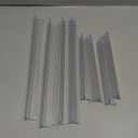 Jetec 8 Pieces Sofa Slipcover Tucks Couch Cover Sectional Couch Covers Slipcover Tuck Grips for Sofa Armchairs Pet Owners (12 Inch, 7 Inch)