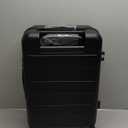 Expandable Carry On Luggage Durable Hardside Lightweight Rolling Suitcases with Spinner Wheels TSA Lock, (Black, 20-Inch)